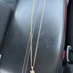 14k Curb Chain Set