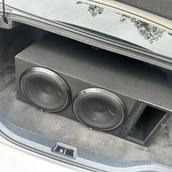 RF P3 Dual 12” Tuned 32hz Box 