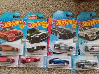 Hot Wheels Jaguar Lot Of 10 