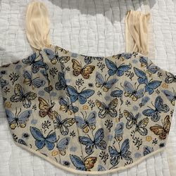 Butterfly Corset Top