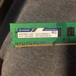 DDR3 8gb Ram Stick