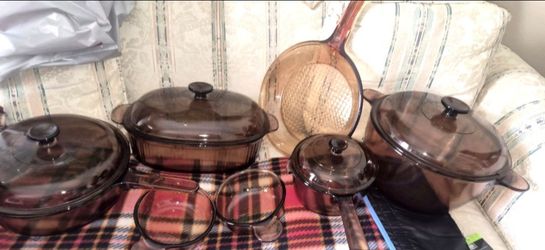 Visions Amber Glass Cookware by Corning