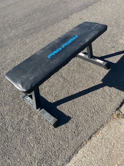 Preform flat bench