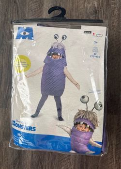 Disney Pixar Monsters Inc costume toddler’s size 3T new in package