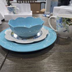 Princess House "Marbella Aqua Set" 