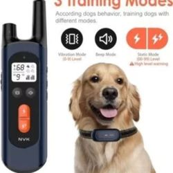 Dig Shock Collar NVK TC-20A Waterproof Dog Training Shock Collar - Black - Brand New Sealed