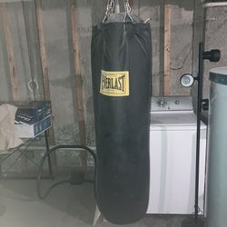 Punching Bag And Weight Set