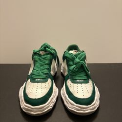 Maison Mihara Yasuhiro Wayne OG Sole Leather Low Green White