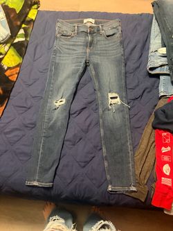 Abercrombie & Fitch Distressed Skinny Jeans size 11/12