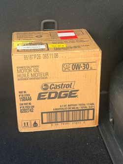 Castrol EDGE 0W-30 Full Synthetic Motor Oil