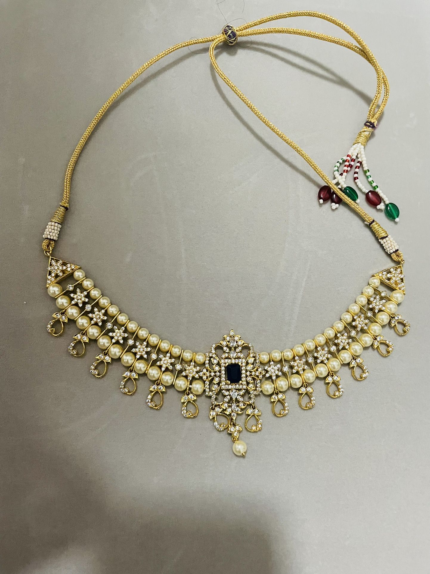 Chouker @ Necklace ,14 Carrot Gold Plated