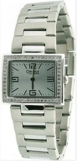 Bulova Caravelle Ladies Crystal Watch 