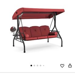 Brand New Three Person Patio, Swinging Bench Worth $340