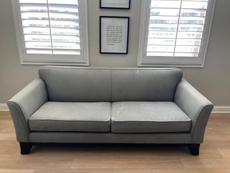 Light Gray Fabric Sofa - Pottery Barn