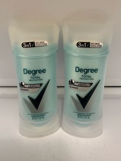 Degree deodorant 2 x $7