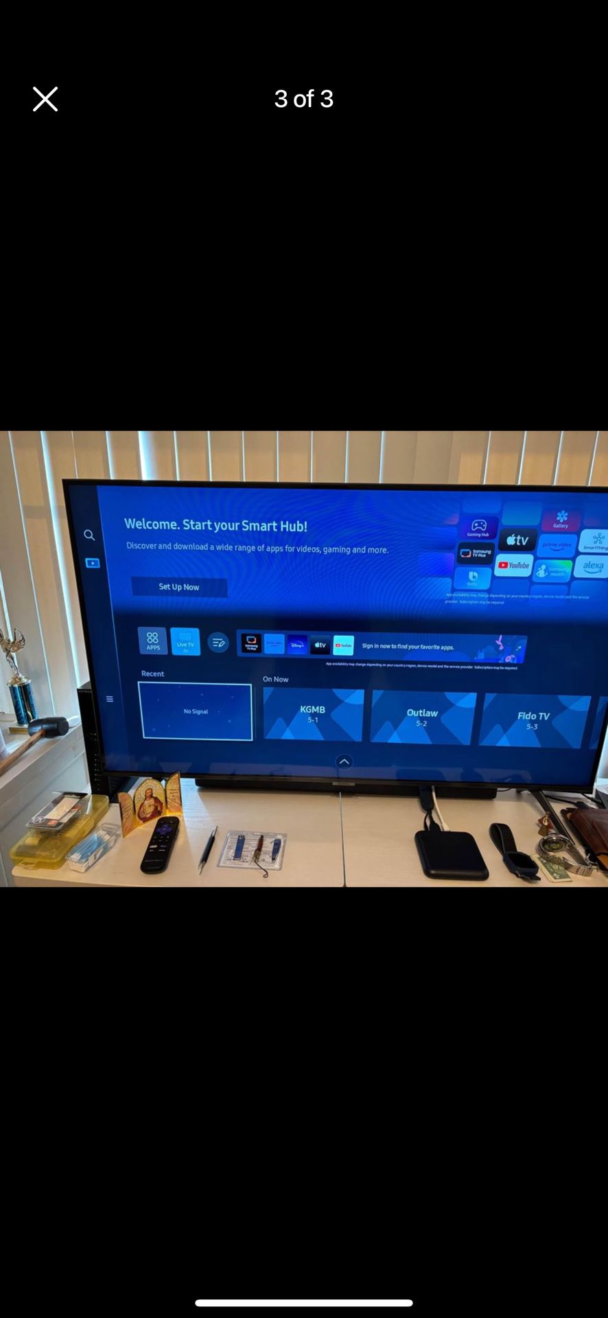 Samsung 43” Smart TV