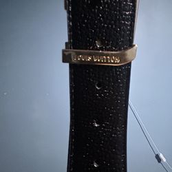 Louis Vitton Belt 105cm/41in Black And Gold