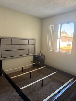 Queen Bed Frame with Headboard