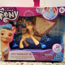 My Little Pony Crystal Adventure - Hitch Trailblazer w/ Blue Shoes + Accessories