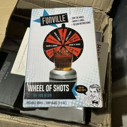 WHEEL OF SHOTS LET THE FUN BEGIN