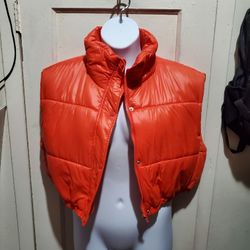 Lights weight Women Puffer Vest Size 1X