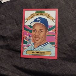 BO JACKSON BASEBALL CARD