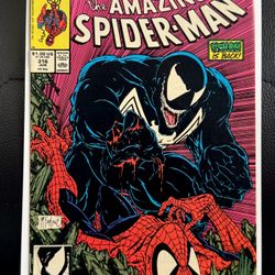 AMAZING SPIDER-MAN 316  TODD MCFARLANE COVER 1ST VENOM COVER