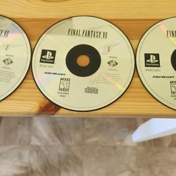 Final Fantasy VII PS1 Discs