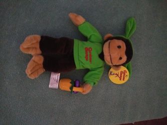 8" Curios George Stuffed Animal