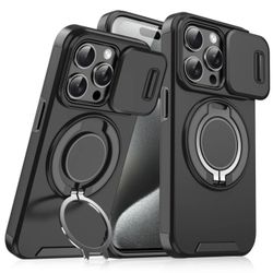 Case With Slide Camera Cover For iPhone 16 pro & 16 Pro Max