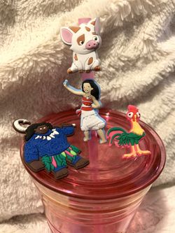 Disney Moana Straw Toppers