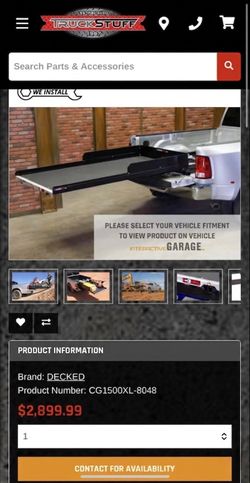 Sliding truck bed
