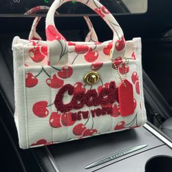Coach 20 Cherry Tote 