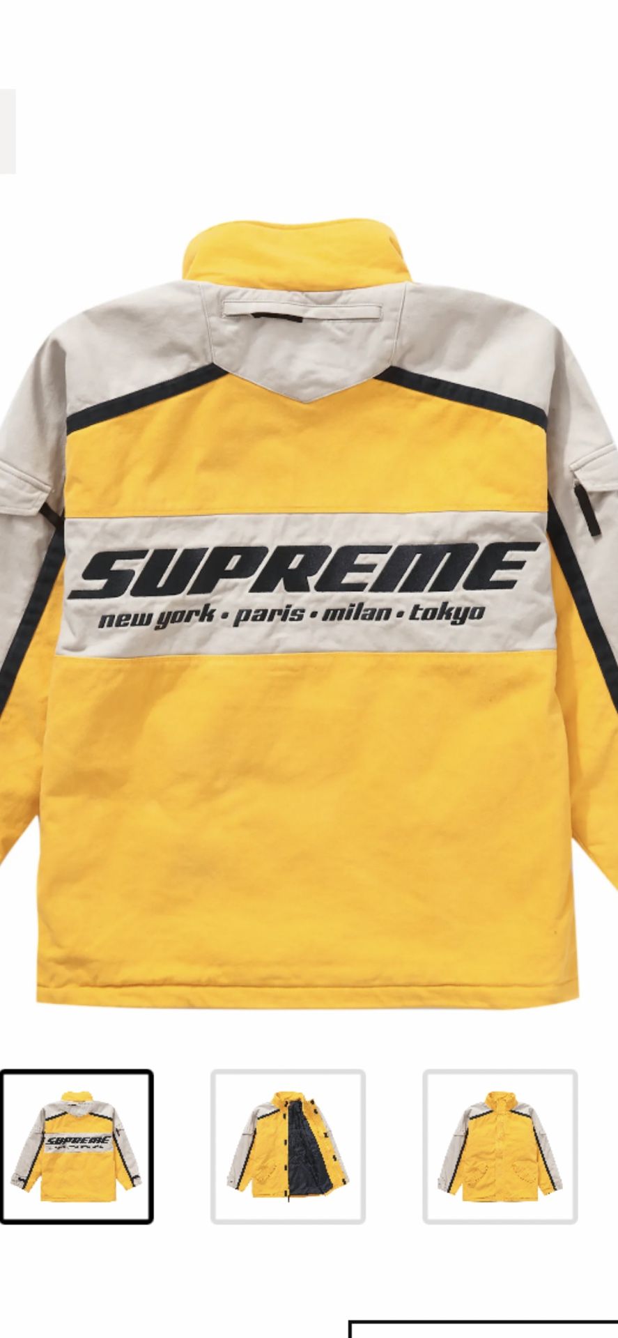 Supreme Zip Up Jacket 