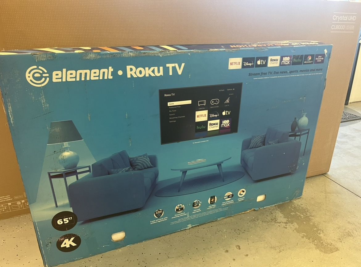 Element 65” 4k UHD Smart Tv