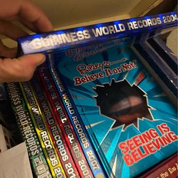 Guinness world record and believe it or not books
