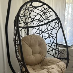  Indoor Swing Egg Chair With Stand (brand New)