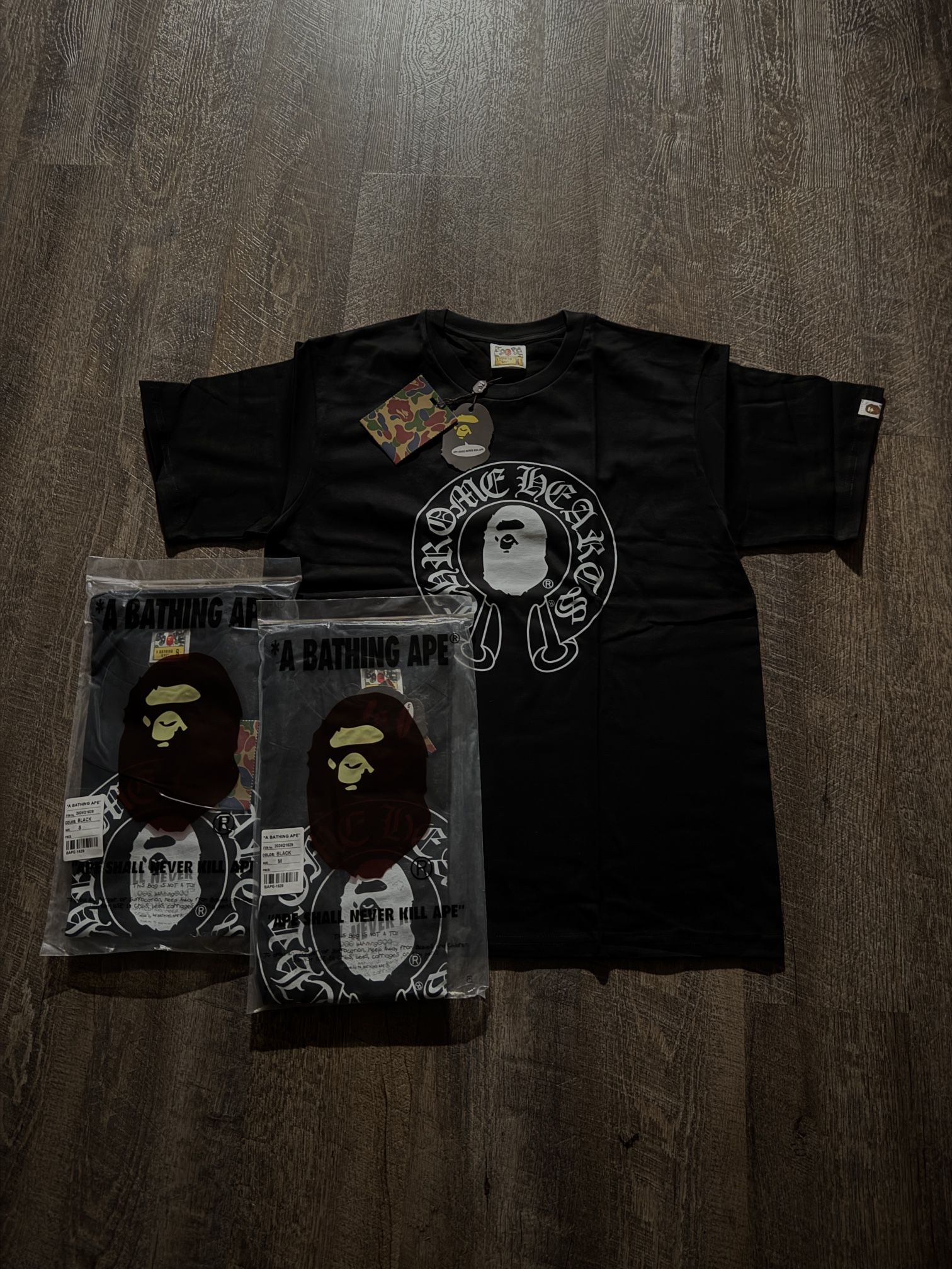 Bape X Chrome Hearts Tee
