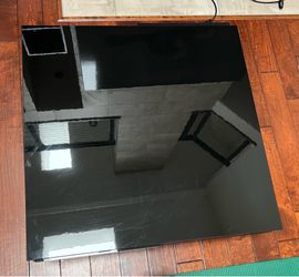 IKEA Black Gloss Tofteryd Square Coffee Table