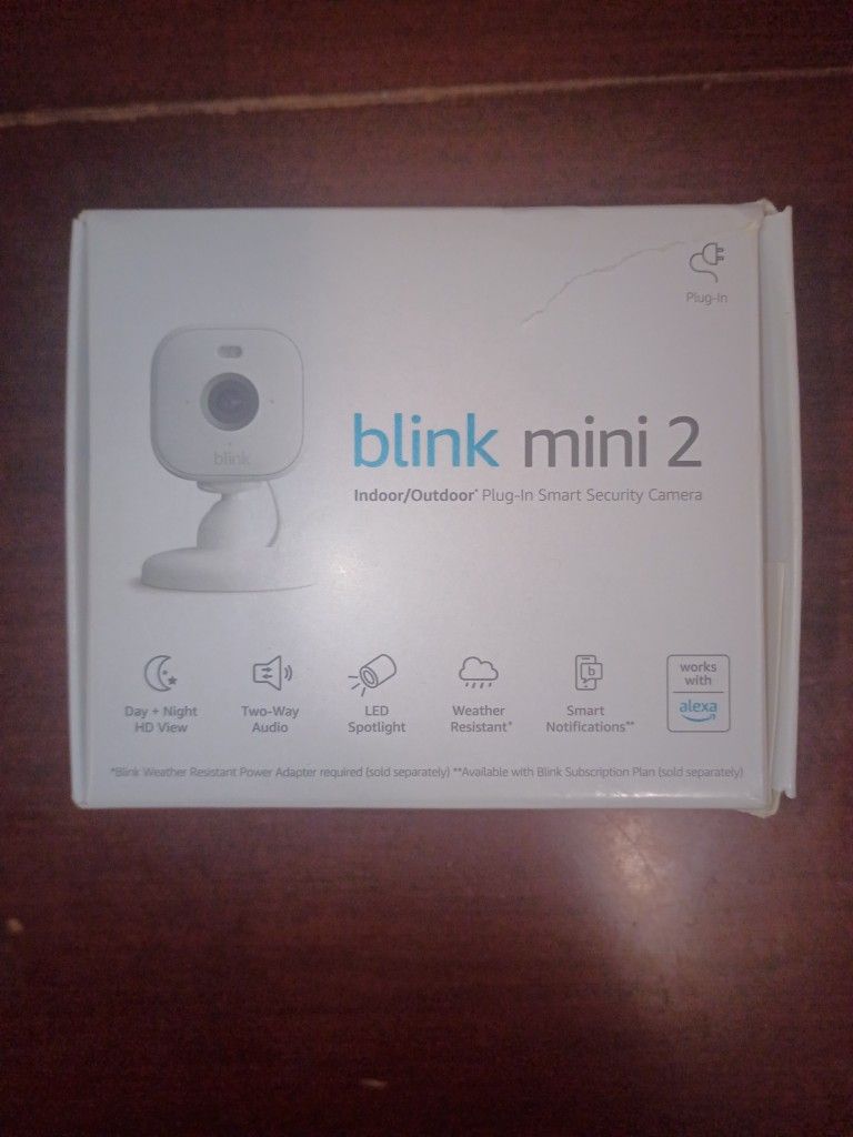 Blink Mini 2 ( Indoor/Outdoor) Security Camera