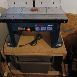 Bosch RA1181 Benchtop Router Table && Accessories 