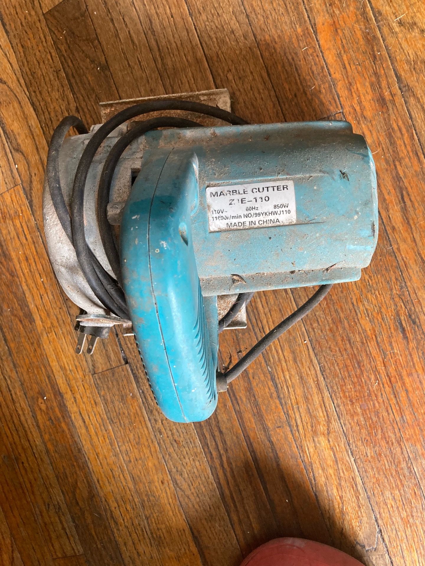 Marble cutter as is