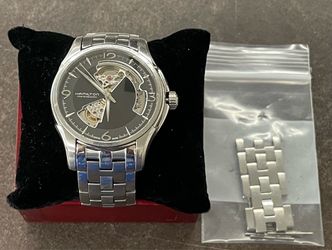 HAMILTON Jazzmaster Viewmatic Automatic Watch – Black Dial – H325651