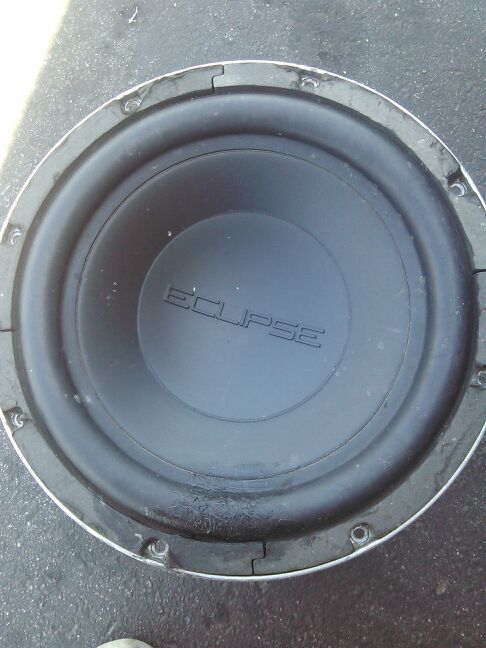 Eclipse 12 inch Competition Subwoofer Rare Old Skool Audio