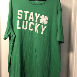 XXL TALL Stay Lucky T Shirt Old Navy 