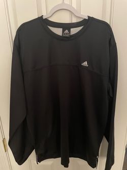 Mens Adidas Long Sleeve Warmup Shirt, Like New, Size XL
