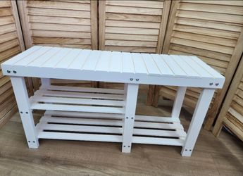 Shoe shelf (33"L x11"Dx18"H)