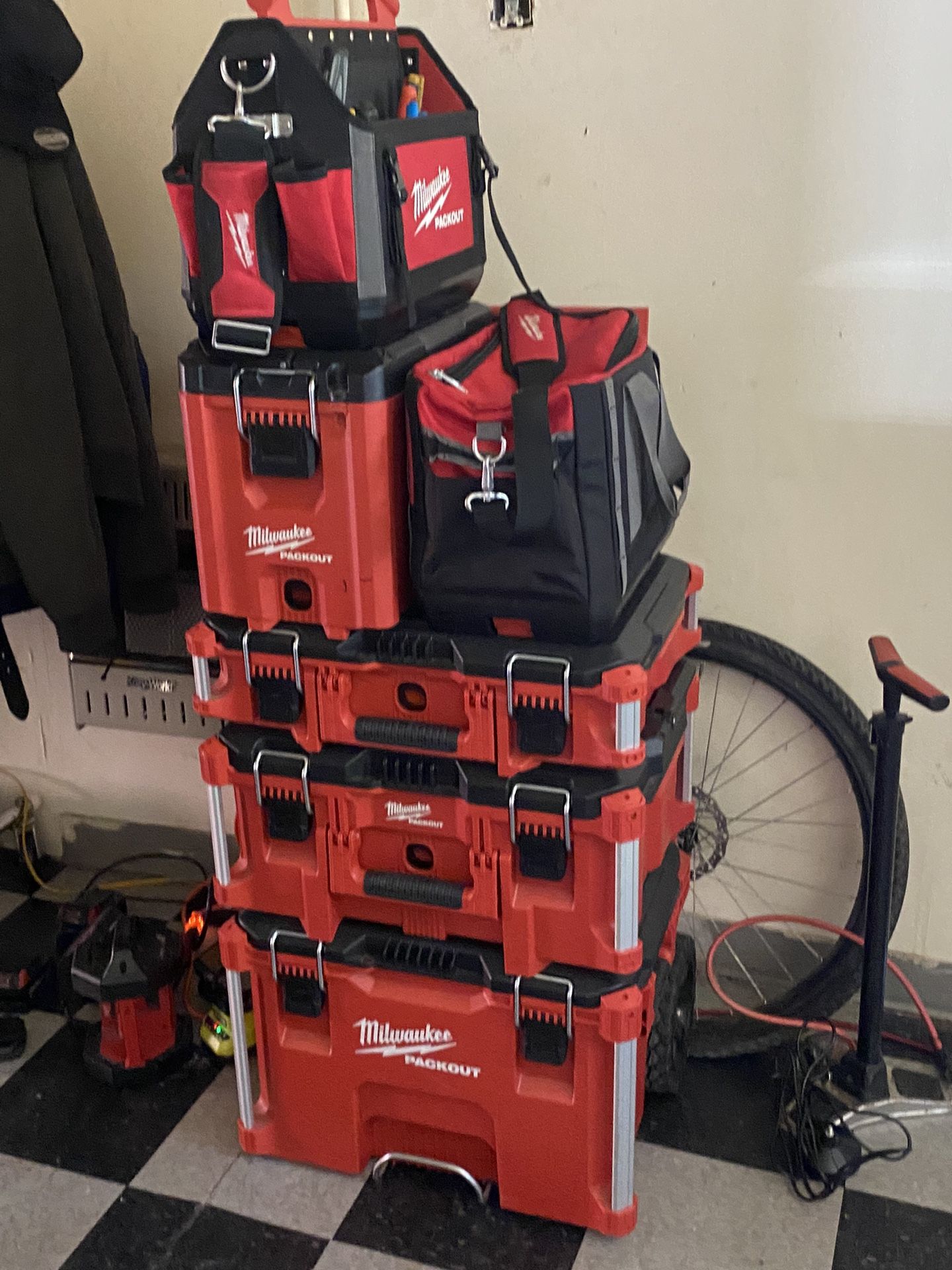 Big Milwaukee Pack out  Set