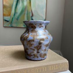 Small Handcrafted Abstract Accent Vase ( firm on price )