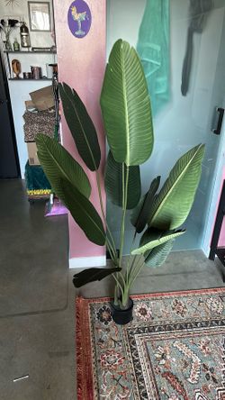 Faux plant large